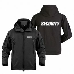 new SECURITY Tactical Shark Skin Fleece Warm Waterproof SoftShell Jackets for Men Outdoor Military SoftShell Man Coat Jackets I98W#