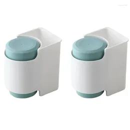 Tumblers Wall-Mounted Toiletry Set Mouthwash Cup Brushing Children's Couple A Pair Of Toothbrush Cups