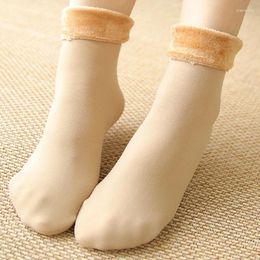 Women Socks Winter Soft Thick Warm Fashion Over Knee Thermal Long Stocking Thigh High Ladies Girls