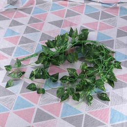 Decorative Flowers Fake Scindapsus Greenery Ivy Vine Plants Decor False Leaf Artificial Leaves Garland