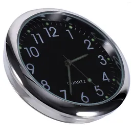 Wall Clocks Automatic Watch Car Pointer Metre Clock Dash Electronic Quartz Dashboard Small Mini Vehicle