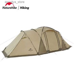Tents and Shelters Naturehike Aires Tunnel Tent Outdoor Camping Tunnel Tent Rainproof Sunscreen Leisure Constellation Tent UPF50+ For 4-6 People24327