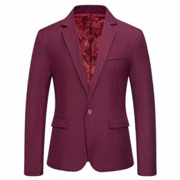 mens Blazer Jacket Vestidos Novia 2024 Fi Paisley Patchwork Solid Color Busin Coustime Homme Luxe for Men Jackets Coats H0JJ#