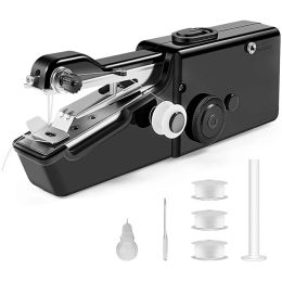 Machines Handheld Sewing Machine, Portable Mini Sewing Machine For Beginners, Cordless Electric Stitching Machine With Sewing