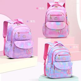 School Bags 2 Size Cute Pink Princess Girls Children Primary Backpack Kawaii Kids Book Bag Schoolbag