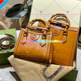 Luxury Designer Bag Bamboo Tote Bag Mini Size Top Handle Bag Lady Tote New Fashion Women Crossbody Shouler Purses 8 Colors 504