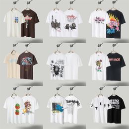 Fashion Designer Y2k Mens T Shirts Printed Women Shirts Cotton Casual Tees Short Sleeve Hip Hop Streetwear Luxury TShirts