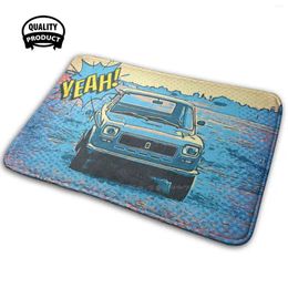 Carpets 70S Italian Car Soft House Family Anti-Slip Mat Rug Carpet Classiccar Classiccarfan Carclassic Caraddict Carclassicpassion