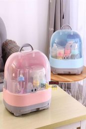 Baby Bottle Drying Rack 3 Colors Feeding Bottles Cleaning Storage Nipple Shelf Pacifier Cup Holder 21C328081101549