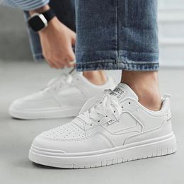 Casual Shoes 2024 Men's White Basic Sneakers Summer Autumn Women's Outdoor Sport Trendy