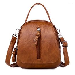 Waist Bags Women Shoulder Bag Simple Plaid Fack Leather Fashion Casual Lightweight Versatile Soft PU Handbag