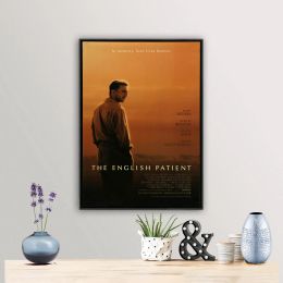 Calligraphy The English Patient 1996 Movie Poster Home Decor Classic Movie Cover Art Photo Canvas Poster Print Wall Painting