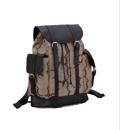 Backpack designer bag Ophidia women fashion backpack Men travel back pack Classic Stripes canvas parquet leather satchel man woman backpacks handbag