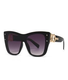 Sunglasses Designer Big Frame Square Women Men Fashion Retro Rivet Ins Sun Glasses Travel Driving Shades UV4009109338