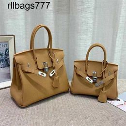 Small Bk Handbag Genuine Leather Women's Cow Summer Matching Plus Points Togo Shoulder Tote Bags