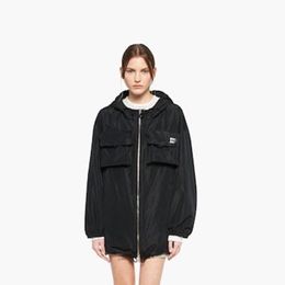 Women's coat designer jacket black assault jacket versatile for men and women outdoor leisure