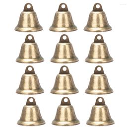 Party Supplies 20 Pcs The Bell Home Decor Decoration Iron Hand Crank Wall Accent Christmas Bells