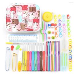 Storage Bags Sewing Tools Needles Stitches Knitting Craft Crochet Set Hand Tool 170 Piece