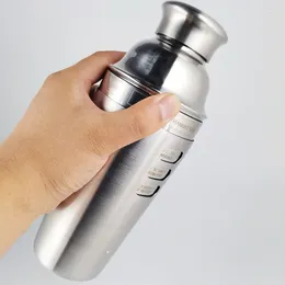 Bar Products 700Ml Stainless Steel Cocktail Shaker Measuring Drink Mixer Bartender Strainer Set