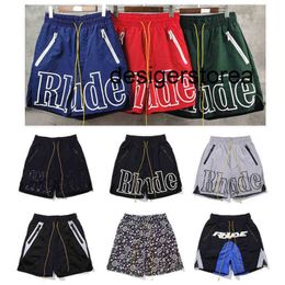 Meichao Rh Designer Limited Rhude Shorts Estate Nuovo 3m Riflettente Hip Hop High Street Sports Training Pantaloni da spiaggia di alta qualità