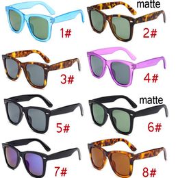 summer men Beach sunglasses GLASS LENSES cycling glasses women Bicycle Glass driving Sunglasses 6color cheap SMALL 6466353