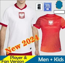 poland euro 2024 3XL 4xl LEWANDOWSKI Soccer Jerseys MEN KIDS KIT Polonia 2025 ZIELINSKI MILIK ZALEWSKI Polish football Shirt Polen uniform boy 24 25 Pologne euro kits