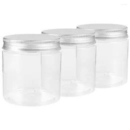 Storage Bottles 3pcs Mason Sealing Jar Multi-functional Empty Leak-proof Jam Container