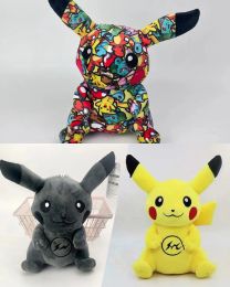 20cm Stuffed Animals Cute Doodle Pika Plush Toy Kids Game Playmate Holiday Kids Gift Claw Machine Prizes