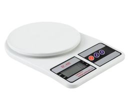 Other Electronics wyn 10KG 1g Kitchen Mail LCD Digital Scale White6597990