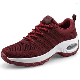 Walking Shoes For Women Cushioned Breathable Jogging Outdoor Fashion Casual Mesh Sports Running