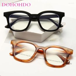 Sunglasses 2024 Trend Blue Light Blocking Glasses Women Men Square Eyeglasses Anti Rays Computer Optical Eyewear Frame UV