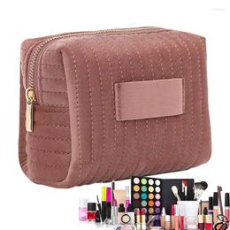 Storage Bags Makeup Organiser Large Toiletry Bag With Zipper Pouch For Eyeliner Lipstick Tissues Snack Girls