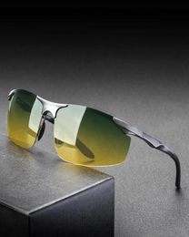 Sunglasses Aluminum Polarized UV400 Lens Day Night Driver Sun Glasses Male Sports Outdoor For Men Eyewear Accessories V81797653328