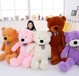 5 Colour 60 80 100 120 160 180 200 300cm size Giant shell giant teddy bear skin shell Valentine039s Day holiday gift bear Plush 5168756