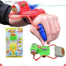 Gun Toys YS plastic wrist water gun outdoor toy water gun inflatable water gun swimming pool and beach water gun240327