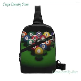 Backpack Sling Bag Billiard Chest Package Crossbody For Cycling Travel Hiking