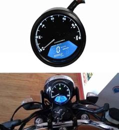 12V LED Odometer Motorcycle Speedometer Backlight Night Tachometer Gauge Panel Motorcycle Digital Odometer41550331403590