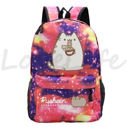 Backpack Cartoon Cat Backpacks Students School Bag kids Boys Girls Book Bag Anime Backpack Travel Bagpack Teenage Laptop Mochila gifts