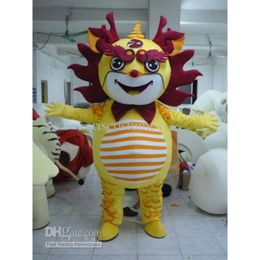Mascot Costumes Mascot Costumes Halloween Christmas Dragon Mascotte Cartoon Plush Fancy Dress Mascot Costume XBS