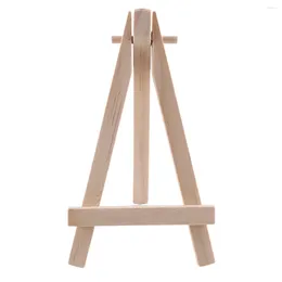 Jewellery Pouches 24Pcs 12.7cm Mini Wooden Display Stands Easels Table Top Suitable For Children's Handicrafts Business Cards