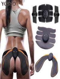 Body Massager Smart EMS Hips Trainer Electric Muscle Stimulator Wireless Buttocks Abdominal5142835