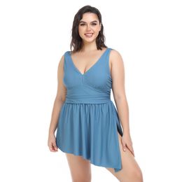 Manufacturer Wholesale Fashion Show One Piece Swimsuit Sexy Bikini Plus Size Swimwear for Fat Women