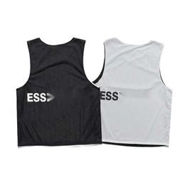 Ess Vest Designer Original Quality Womens Tanks Camis Fear Double Line Letter Breathable Tank Top High Street Loose Sleeveless T-shirt