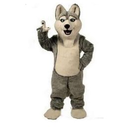 Mascot Costumes Christmas Halloween Husky Dog Mascotte Cartoon Plush Fancy Dress Mascot Costume