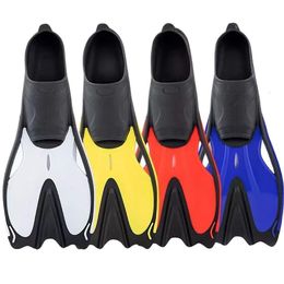 Fins & Gloves Adt And Kids Diving Pers Swimming Snorkeling Foot Scuba Beginner Equipment Portable Drop Delivery Sports Outdoors Water Dhdai