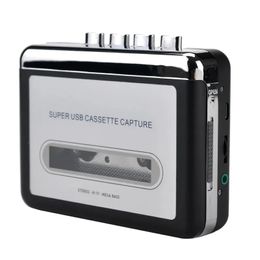 Lettore di cassette Convertitore da cassetta a MP3 Acquisisci lettore musicale audio Converti cassetta su nastro su PC portatile tramite USB