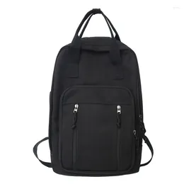 Backpack Men's Fashion Canvas Backpacks Designer Large-capacity Male Light Leisure Outdoors Travel Knapsacks Man Trend Student Schoolbags