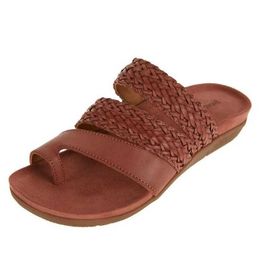 Slippers Slippers 2023Sandals Summer Woman Flat Soes Women Peep Toe Wedge Outdoor Casual Luxury Sandals Designers H240326X7N7