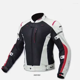 Motorcycle Apparel Jacket Waterproof Racing Breathable Biker Clothes Interior Detachable Off-Road Built-In Protector