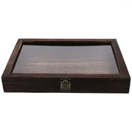 Frames Vintage Specimen Box Wooden Picture Dried Flowers Butterflies Display Boxes Dust-proof